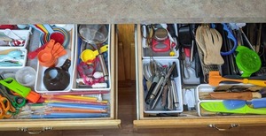 lot 46 image: Kitchen Utensils, Measuring Cups, Straws and More