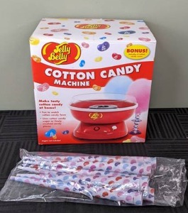 lot 47 image: Jelly Belly Cotton Candy Machine with Cotton Candy Cones
