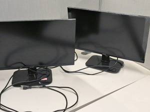 lot 214 image: Lot of (2) Acer 24 Computer Monitors