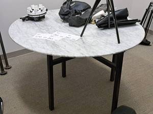 lot 311 image: Marble-TopWood Conference Table 54x54