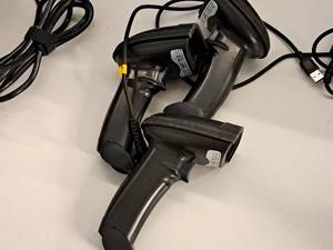 lot 322 image: Lot of (3) Netum Wireless 2D Scanners NT-1228BL