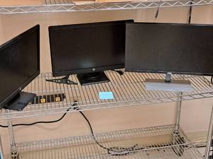 lot 341 image: Lot of (3) 20 Computer Monitors