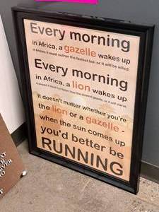 lot 359 image: Every Morning theme Print