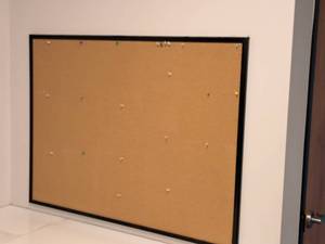lot 374 image: Wall-Mount Cork Board