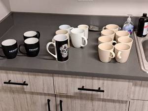 lot 377 image: Lot of (15) Coffee Cups