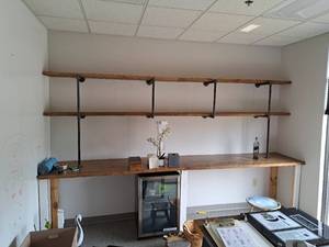 lot 393 image: BenchShelving Unit