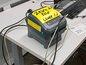 lot 702 image: Zebra Label Printer