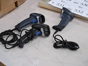 lot 528 image: Lot of (3) Netum Scanners