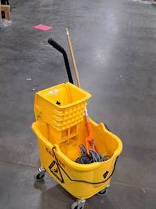 lot 536 image: Mop Bucket with Mop