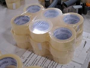 lot 555 image: Lot of (18) ShorrExpress Rolls of Packing Tape