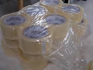 lot 557 image: Lot of (18) ShorrExpress Rolls of Packing Tape