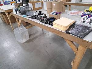 lot 593 image: Lot of  Office Supplies - Organizers, Staplers, Tape Dispensers, Calculators, Scale, Folders, Scissors, Refills and more