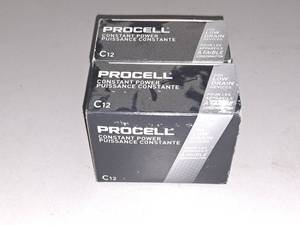 lot 646 image: Lot of (2) Procell Constant Power C12 Batteries