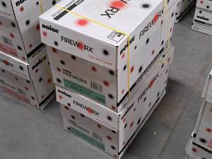 lot 102 image: Lot of (2 Cases) Boise Fireworx Popper-Mint Green Sheet Paper 5000-count 8-12x11