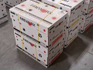 lot 110 image: Lot of (2 Cases) Boise Fireworx Jammin Salmon Sheet Paper 5000-count 8-12x11