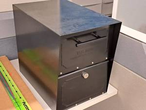 lot 380 image: Metal Mail Box