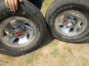 Comanche Tires, 4WD Hubs