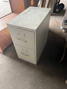 2 drawer file cabinet
