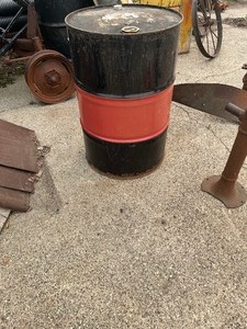 55 gallon steel barrel