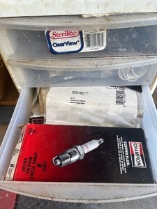 organizer full of stuff