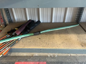 bow and arrows