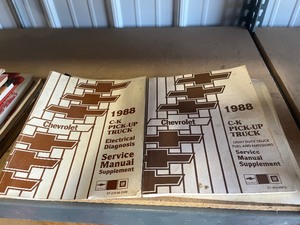 manuals 1988 Chevy pickup and more