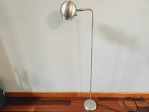 Silver Floor Lamp