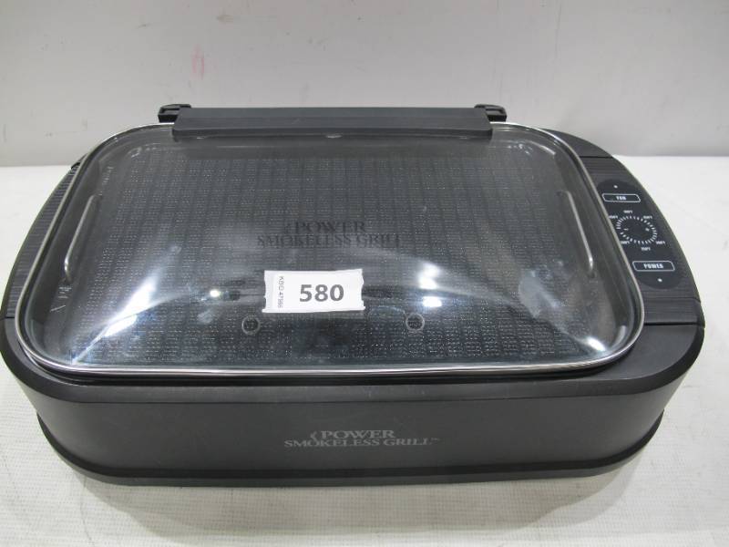 lot 585 image: Tristar PG-1500-1 Smokeless Grill