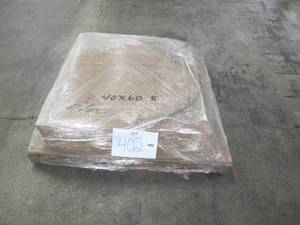 lot 402 image: NEW 40 x 60 9 oz. BlackWhite Vinyl Tarp  9 mil Lightweight Heavy Duty - NEW Grade