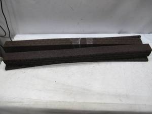 lot 455 image: Four Rubberific 4-ft Brown Rubber Landscape Edging Sections - 16 Total Feet