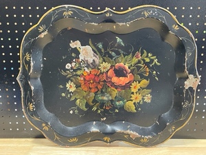 Vintage Metal Serving Tray