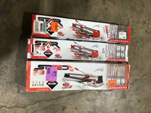 3 Lots of Rubi 28 in. Speed-N Tile Cutter Not Checked Customer Returns See Pictures