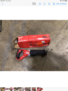 Milwaukee M18 18V Lithium-Ion Cordless SAWZALL Reciprocating Saw (Tool-Only)  Customer Returns See Pictures
