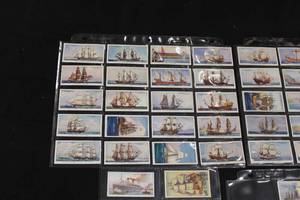 lot 120 image: Vintage Tobacco Ships Trading Card Lot  60 Cards