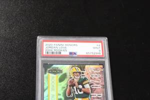 lot 178 image: 2020 Panini Honors 2004 Rookies Silver Prizm Jordan Love #4 Rookie Card PSA 9 1770  Only 70 Exist
