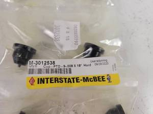 lot 27 image: (6) NOS - Interstate-McBee Injector Cups for Cummins Engines - Part No. 3012538