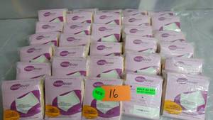 lot 16 image: 32 Packs Wearever (3-Pack) Womens Beige Cotton Comfort Regular Absorbency (0.5 Cup) Incontinence Panties 2X (Fits Hip Sizes 45-48)