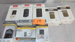 lot 19 image: 8 Locks returns untested