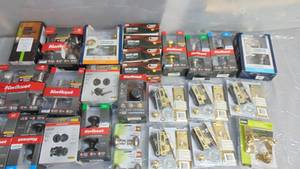 lot 22 image: Large Lot Mixed Returns  untested door locks and Knobs