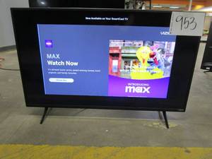 lot 953 image: VIZIO D-Series 40 Class 1080p Full-Array LED HD Smart TV - D40f-J09