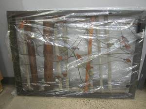 lot 91 image: 39 in x 27 in Multi Iron Farmhouse Wall Decor