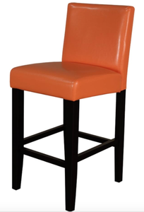 lot 131 image: Monsoon Pacific Villa Chair in Sunrise Orange- Set of 2 (OPEN BOX)