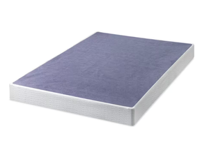 lot 132 image: Zinus Metal California King 7 Inch Smart Box Spring with Quick Assembly (OPEN BOX)