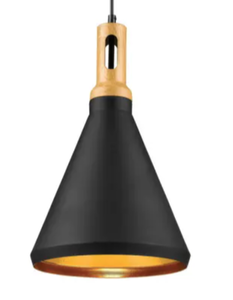 lot 159 image: 2 Pack - Millennium Lighting Single Light 10 Wide Pendant with Metal Cone Shade (OPEN BOX)