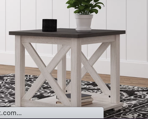 lot 181 image: Signature Design by Ashley Dorrinson End Table (OPEN BOX)