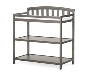 lot 186 image: Child Craft Curve Top Changing Table (OPEN BOX)