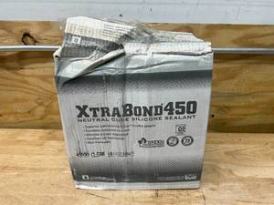 PREMIER BUILDING SOLUTIONS Case of Xtra Bond 450 Neutral Cure Silicone Sealant- Clear (24 tubes)