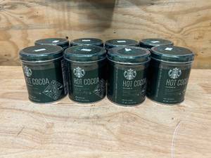 STARBUCKS Lot of 8- Classic Hot Cocoa Mix (7 oz tins)