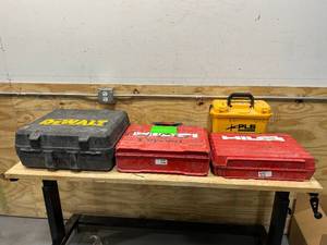 Lot of Various Tool Cases