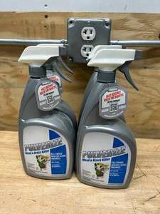PULVERIZE Lot of 4 Bottles of- Weed & Grass Killer (32 ounce bottles)